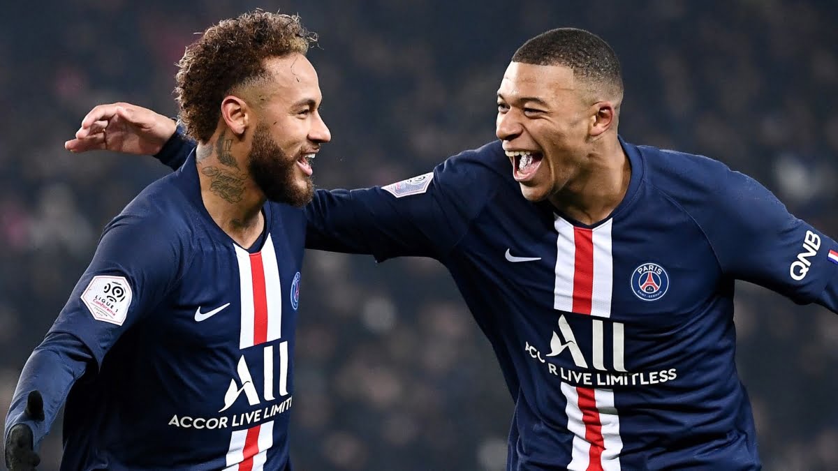 neymar và mbappe