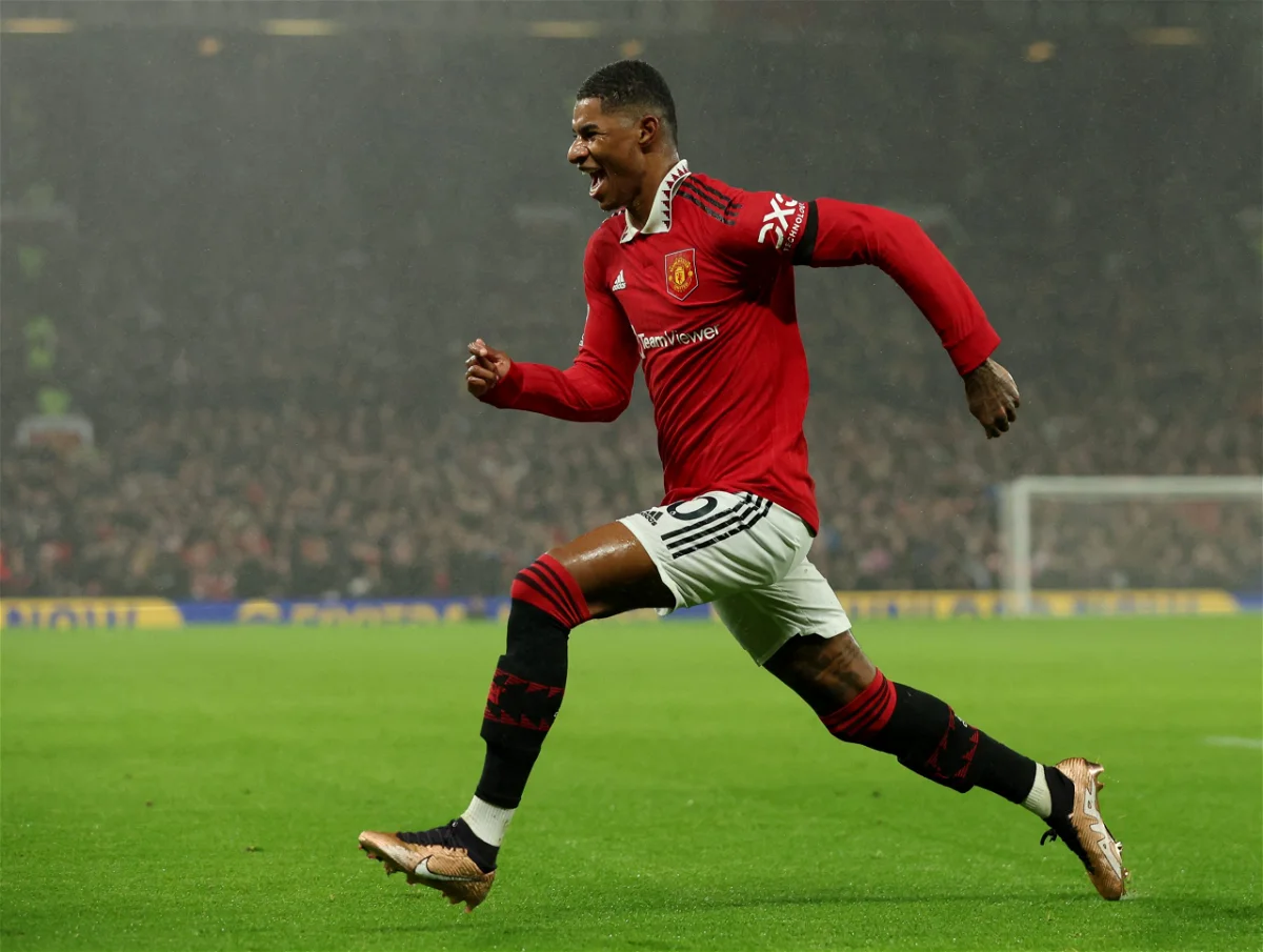 thần đồng bóng đá Marcus Rashford tại CLB Mu