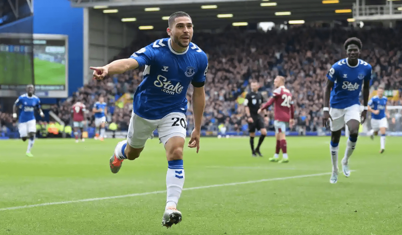 Bàn thắng duy nhất Maupay lại trực tiếp mang về 3 điểm cho Everton trước West  Ham