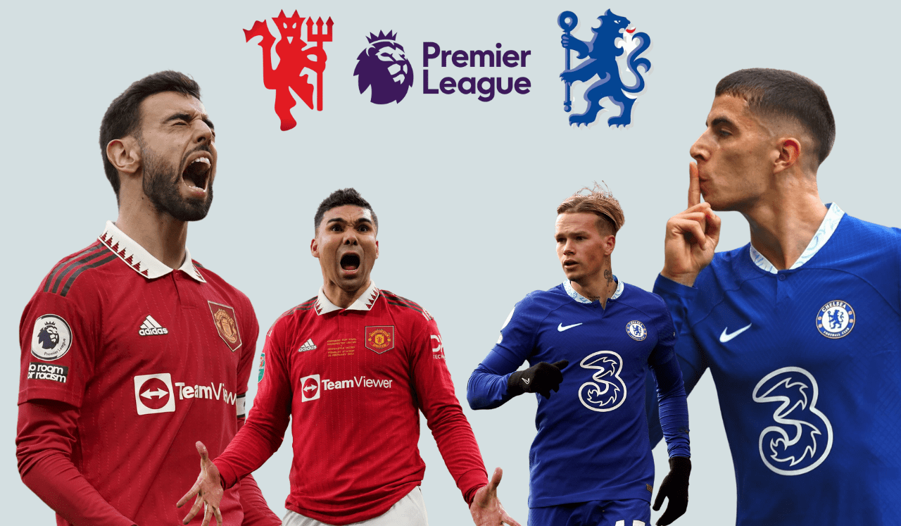 Manchester United vs Chelsea đá bù vòng 32 Premier League