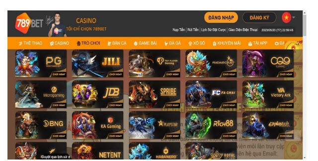 Nhà cái 789BET sở hữu hệ thống game online đa dạng