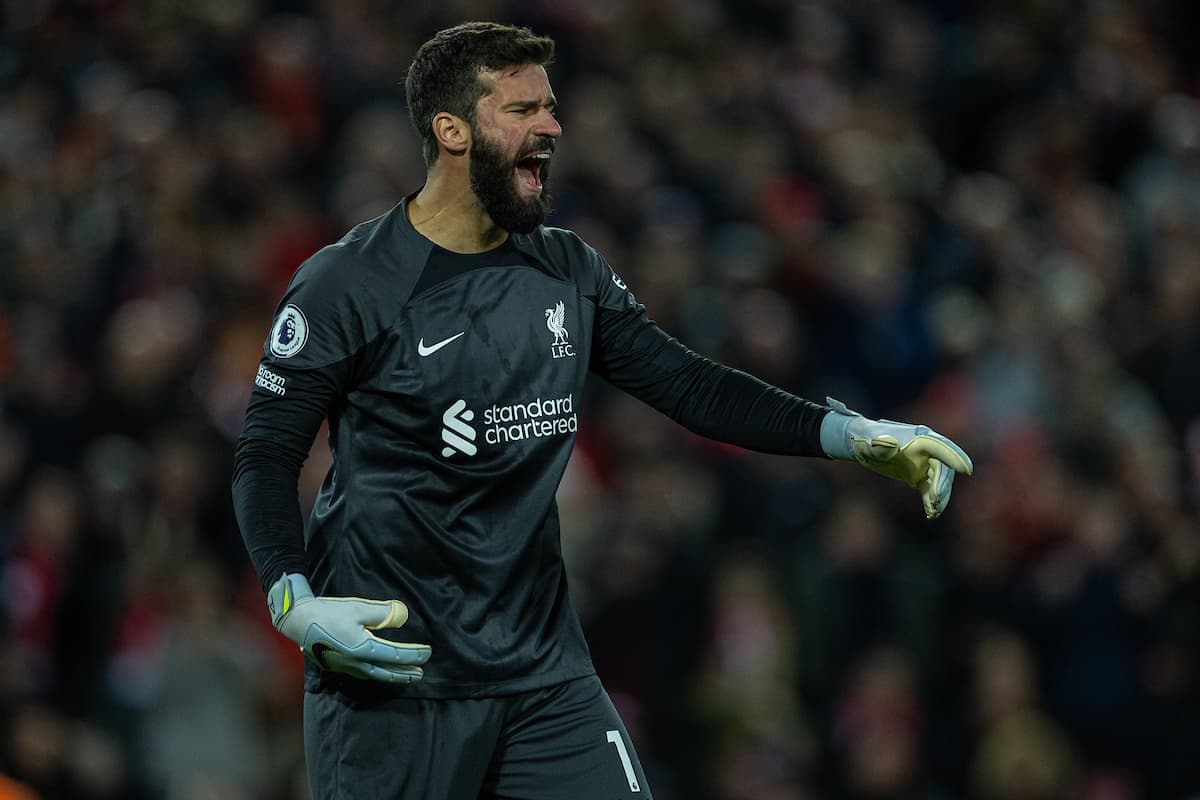 Tầm quan trọng của Alisson là không thể bàn cãi trong mùa giải đi xuống của Liverpool