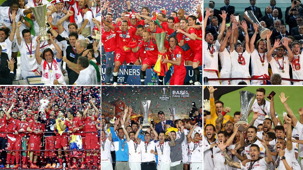 Sevilla có giai đoạn thống trị giải đấu này từ năm 2014-2016