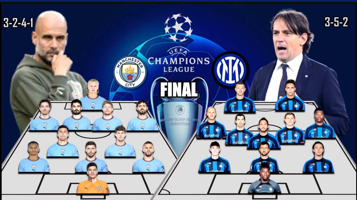 Chung kết Champion League 2022/23: Inter Milan – Manchester City 02:00 11/6