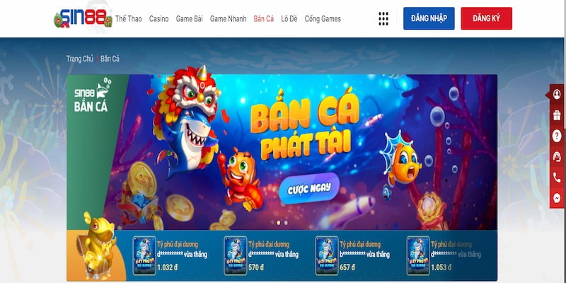 Thông Tin Chi Tiết Về Tựa Game Bắn Cá Sin88 Cực Chính Xác