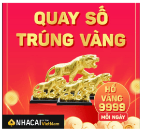 Nhà cái tặng thưởng game thủ vàng 9999