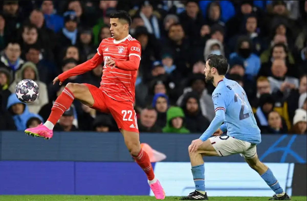 Nếu Bayern hạ được Man City ở bán kết thì liệu Cancelo có phải là người vui nhất?