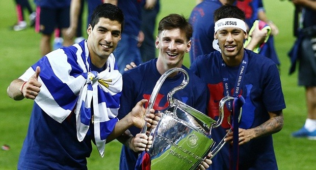 Chức vô địch Champion League gần nhất của Barca đã là từ mùa 2014/15 