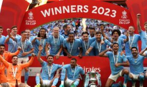 Man City vô địch FA Cup, thẳng tiến tới cú ăn ba