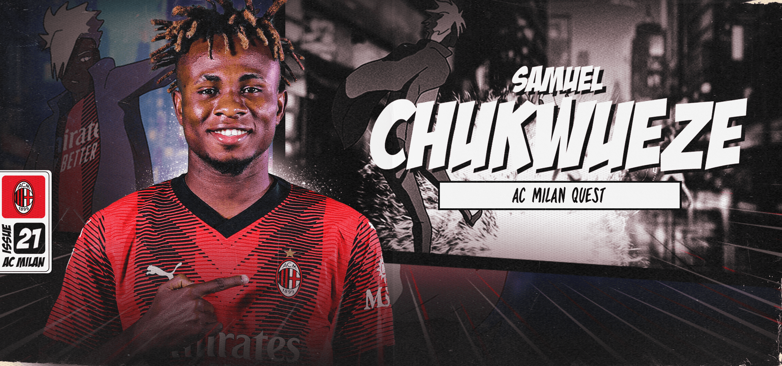 Chukwueze sẽ khoác áo số 21 tại AC Milan 