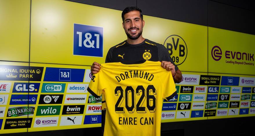 Emre Can luôn đem lại sự mạnh mẽ ở khu vực trung tuyến cho Dortmund