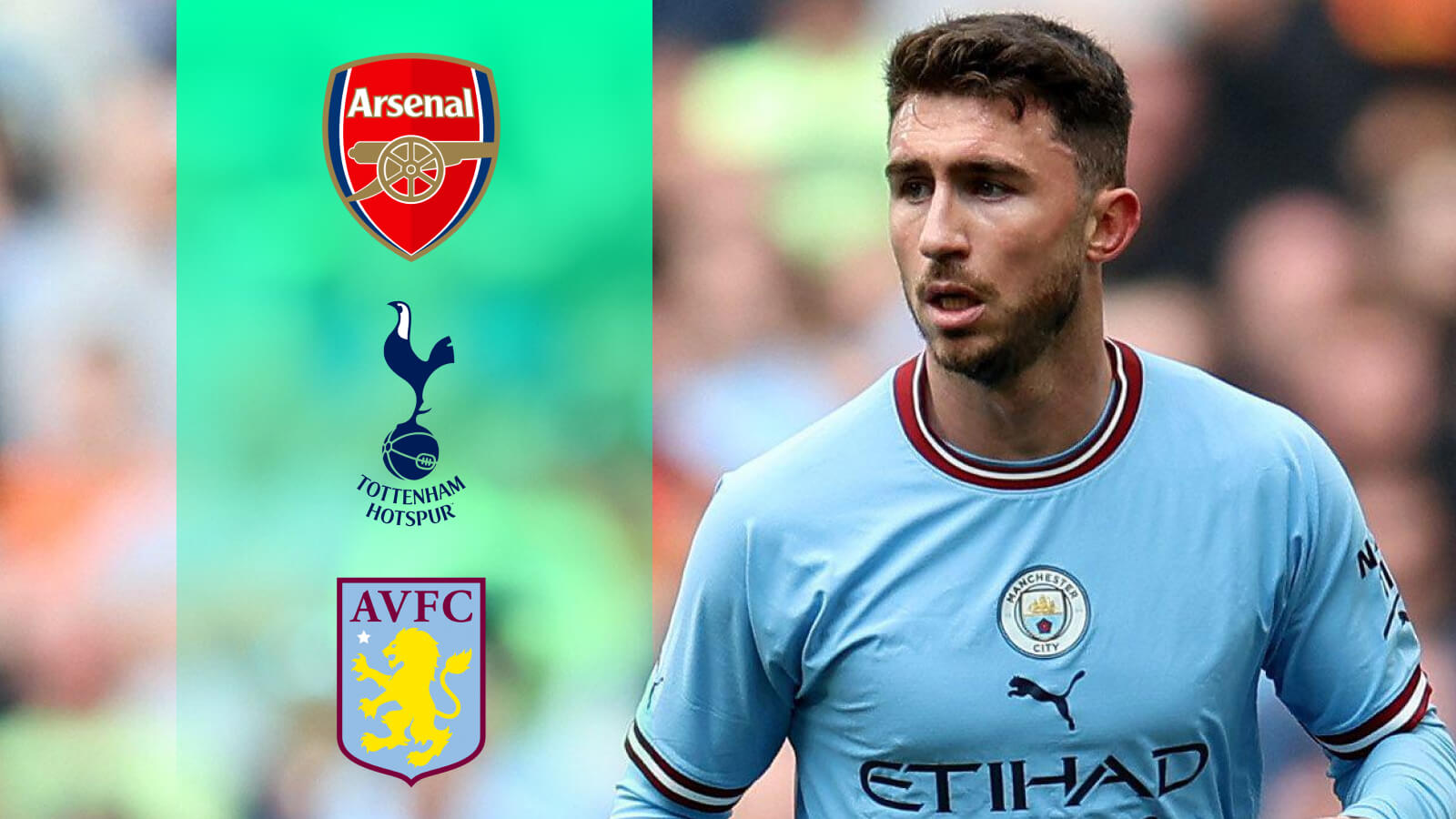 Laporte cũng đang nằm trong tầm ngắm của Tottenham cùng Aston Villa