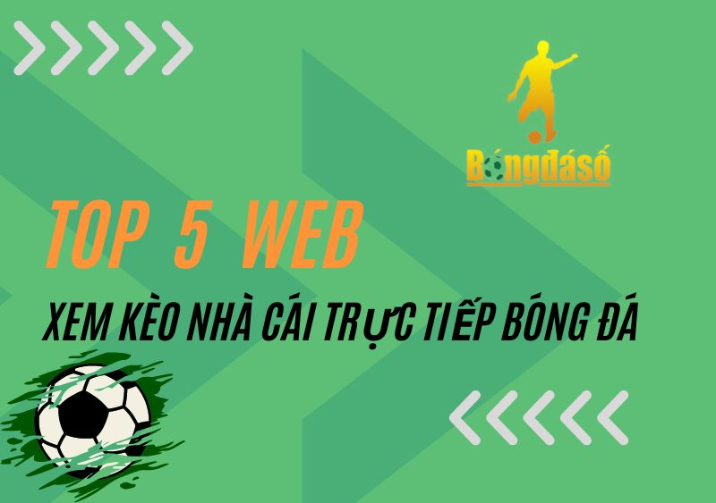 Top 5 website xem kèo nhà cái trực tiếp bóng đá hấp dẫn nhất hiện nay