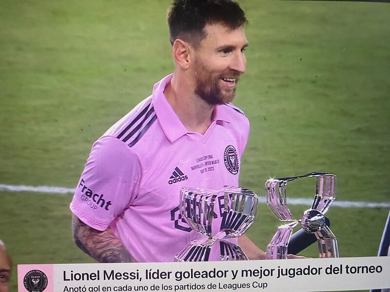 Leo Messi giành Vua phá lưới Leagues Cup và giải Cầu thủ xuất sắc nhất Leagues Cup