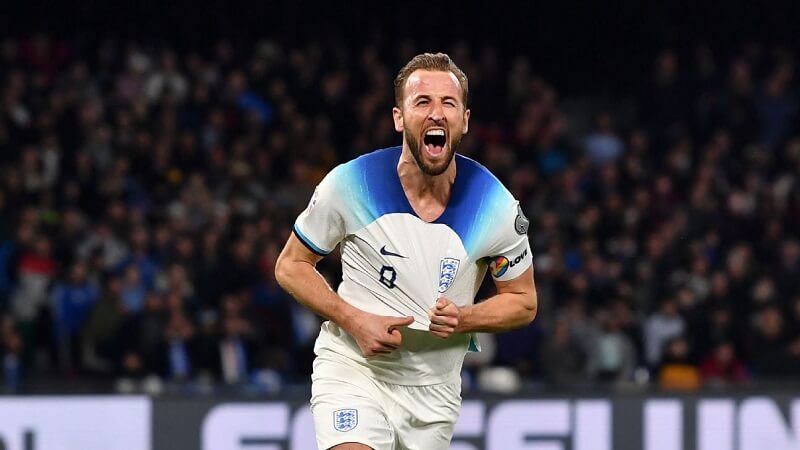 Harry Kane đang có 7 bàn sau 6 trận ở vòng loại Euro 2024