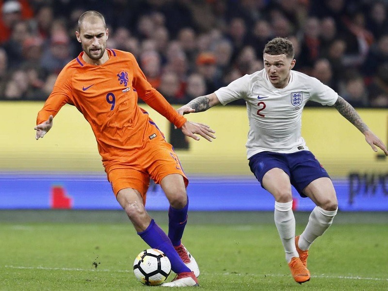 Bas Dost từng ghi 1 bàn sau 18 lần khoác áo ĐTQG Hà Lan