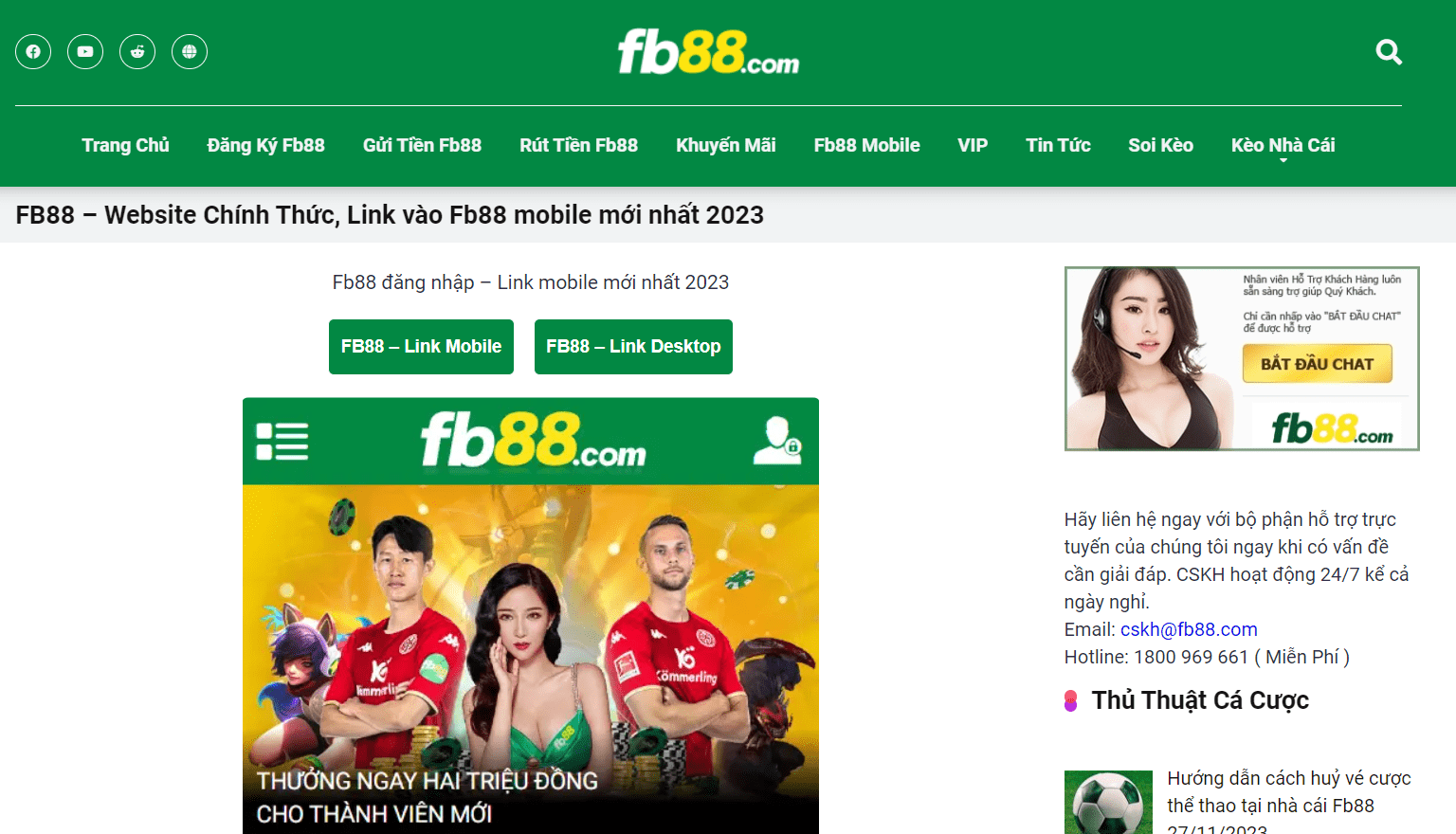 FB88 - nhà cái cá cược uy tín