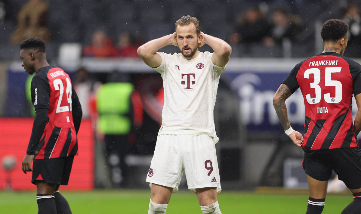 Kane có lần đầu tiên nhận thất bại nặng nề nhất với Bayern