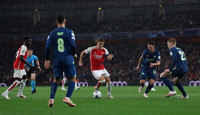 Nhận định, soi kèo nhà cái trận PSV vs Arsenal