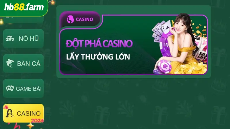 Khuyến mãi Casino giá trị lên tới 266666k