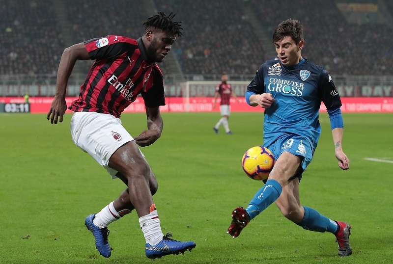 Nhận định, soi kèo nhà cái trận Empoli vs AC Milan  (18h30 ngày 7/1)