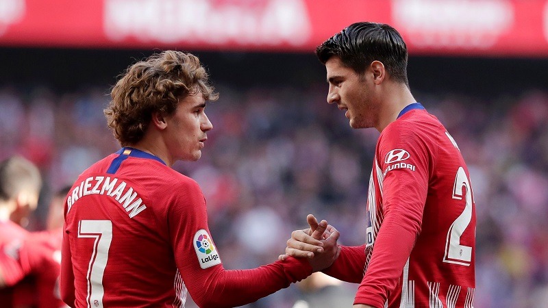 Morata đã thật sự tái sinh khi thi đấu cùng Griezmann tại Atletico