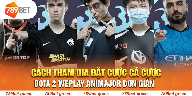 Cách tham gia đặt cược Dota 2 WePlay AniMajor đơn giản