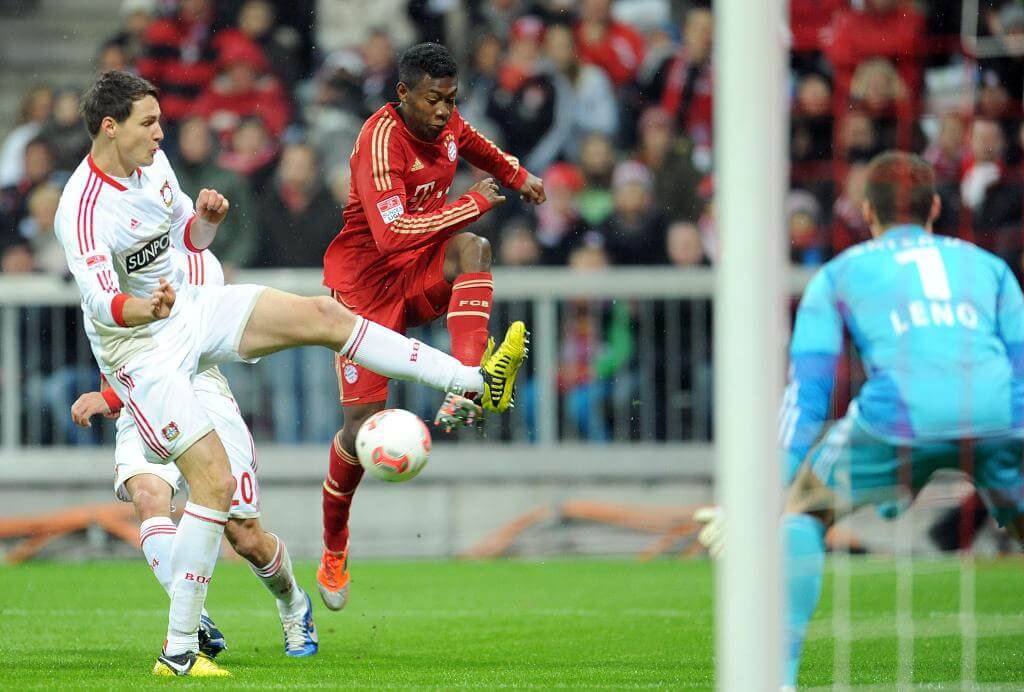 Bayern thua Leverkusen 1-2 vào ngày 27/10/2012