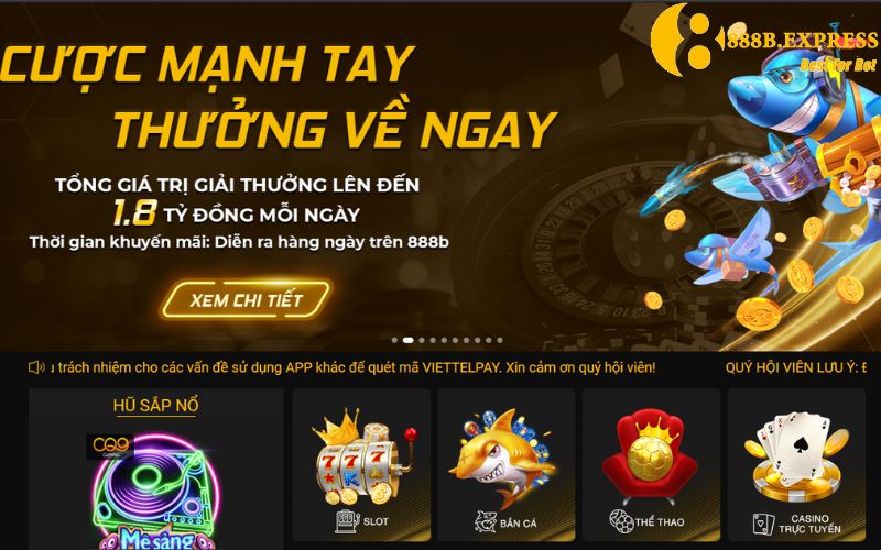 Thông tin giới thiệu chúng về nhà cái 888B