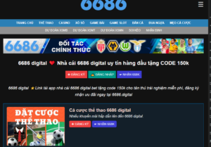 Đôi nét về nhà cái trực tuyến 6686 digital cực hot