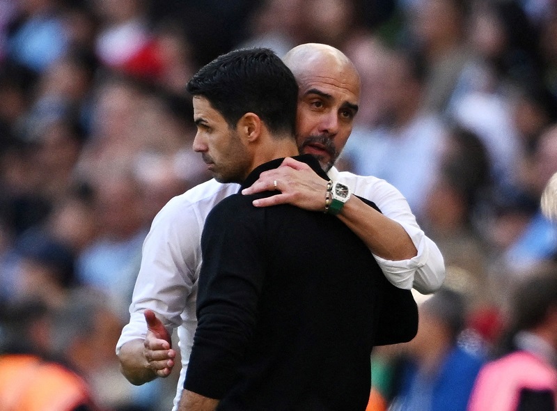 Pep Guardiola công nhận thực lực của Arsenal hiện tại