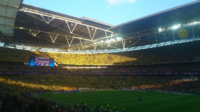 Bức tường vàng của Dortmund tại Wembley 2013