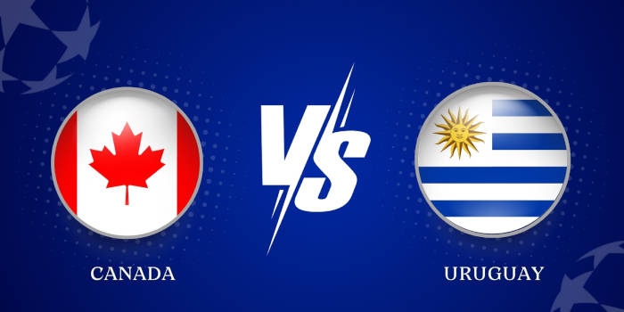 Nhận định Canada vs Uruguay 7h ngày 14/7: Khó có bất ngờ