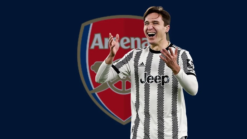 Federico Chiesa đến Arsenal