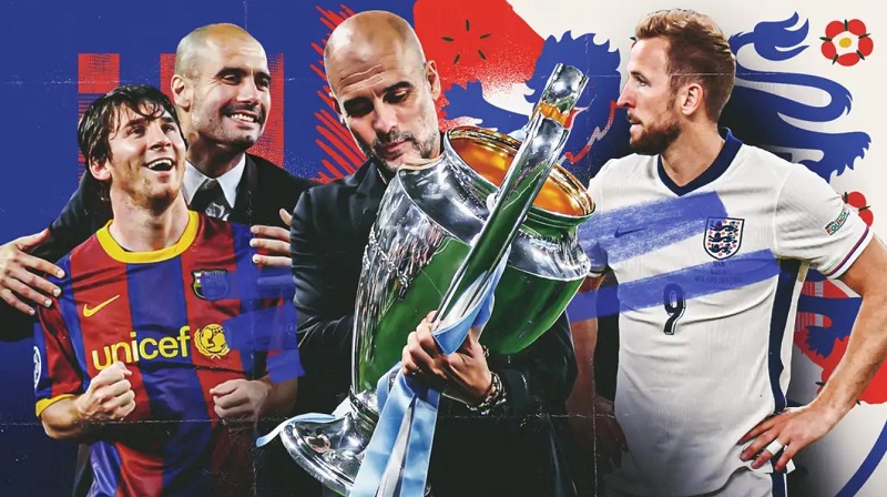 Pep Guardiola cần dẫn dắt đội tuyển Anh để trở thành HLV vĩ đại nhất lịch sử