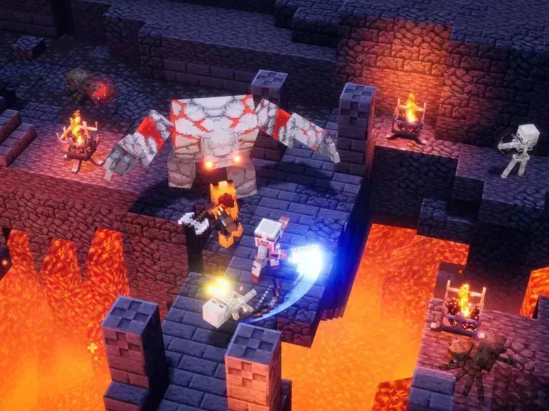 Minecraft dungeons 3.2 - Khám phá bí mật và quản lý tài nguyên