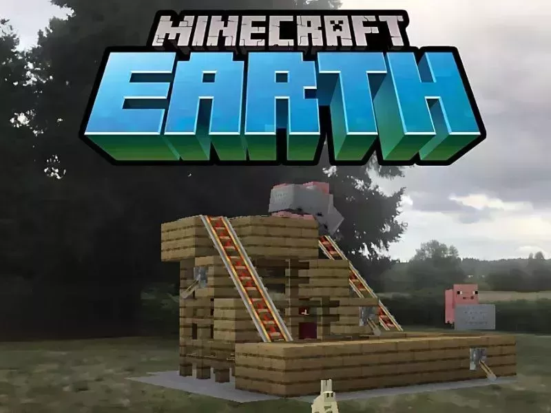 Minecraft earth - Tựa game AR kết hợp sandbox Minecraft earth - Tựa game AR kết hợp sandbox