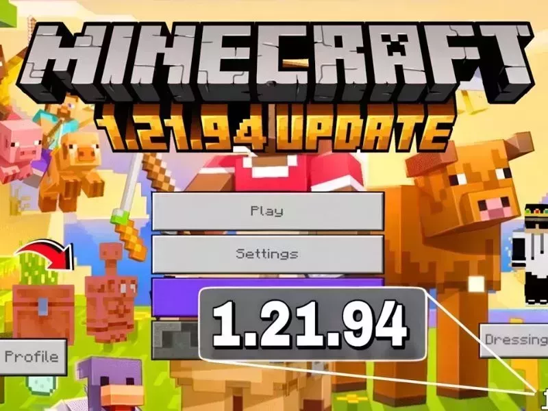Minecraft 1.21.94 - Những điểm khác biệt chính