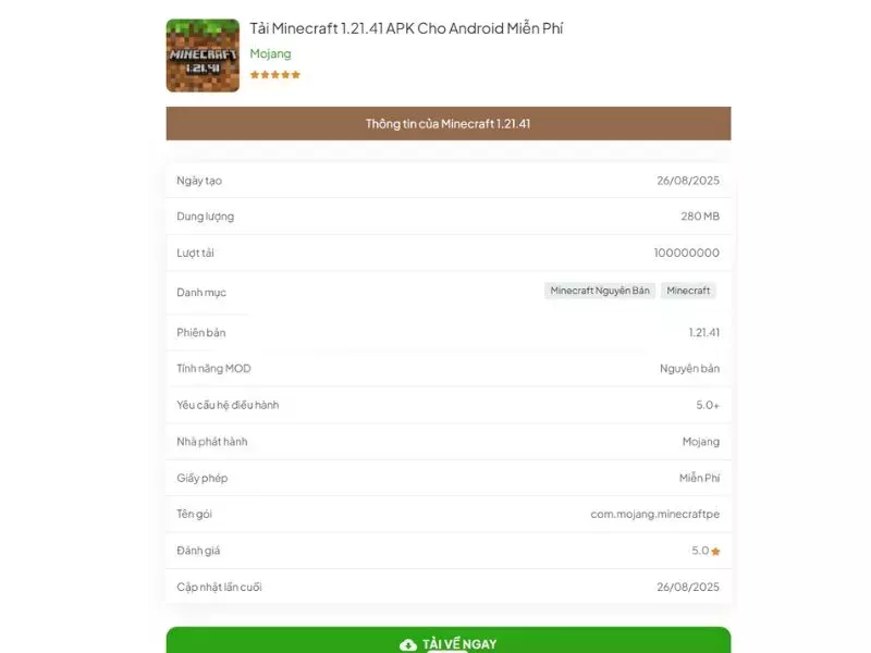 Minecraft 1.21.41 - Sinh tồn hiệu quả ở Hardcore Minecraft 1.21.41 - Sinh tồn hiệu quả ở Hardcore