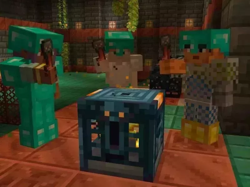 Làng Minecraft - Lợi ích đầu game: đồ ăn, giường và cơ hội lên đồ